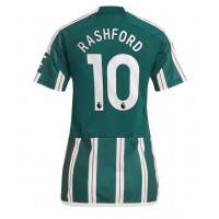 Manchester United Marcus Rashford #10 Bortedrakt Dame 2023-24 Kortermet